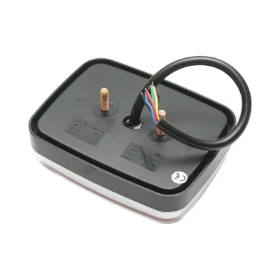 Lampa stop spate dreptunghiulara LED 12V/24V universala 125x95x35mm Breckner Germany - imagine 3