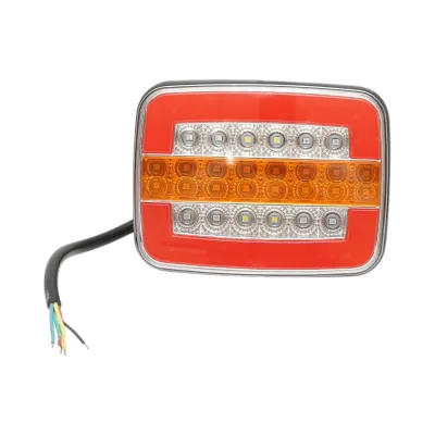 Lampa stop spate dreptunghiulara LED 12V/24V universala 125x95x35mm Breckner Germany