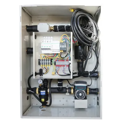 Unitate interna pompa de caldura aer-apa monobloc 28KW, 380V CGH-08-B SPRSUN - imagine 5