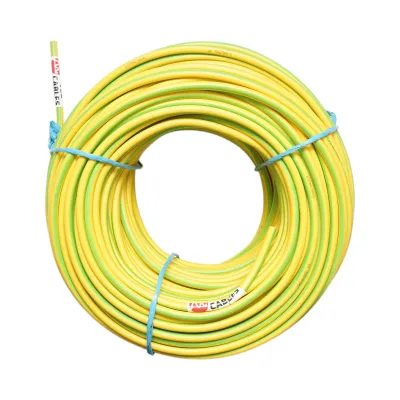 Cablu impamantare cupru 16mm galben-verde MYF H07V-K, izolatie PVC 450/750V 50m/rola - imagine 2