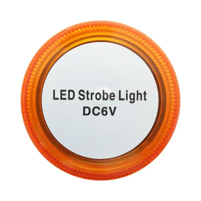 Girofar LED 24 SMD stroboscopic portabil fara fir DC6V cu baterii 4x1.5V AA si talpa magnetica - imagine 4