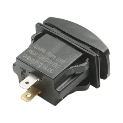 Incarcator priza bricheta auto 12V/24V, 2xUSB 5V/3.1A DC - imagine 5