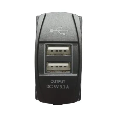 Incarcator priza bricheta auto 12V/24V, 2xUSB 5V/3.1A DC - imagine 3