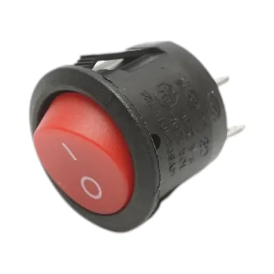 Buton intrerupator ON/OFF cu 2 pini 250V AC/6A universal - imagine 2