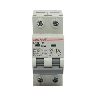 Separator, intrerupator de suprasarcina automat 2P, 80A, 550VDC Longroad