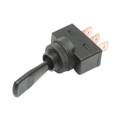 Intrerupator, comutator 2 pozitii ON-OFF 12V/10A–24V/5A cu 3 pini universal - imagine 2