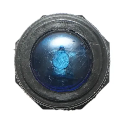 Indicator luminos albastru 12V/10A–24V/5A cu 2 pini universal - imagine 4