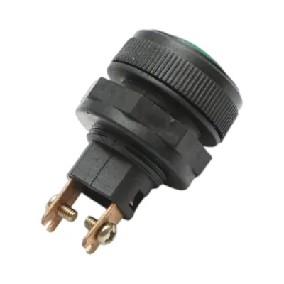 Indicator luminos verde 12V/10A–24V/5A cu 2 pini universal - imagine 3