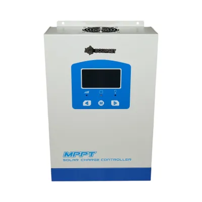Controler/Regulator solar MPPT 100A 12V/24V/36V/48V cu display LCD, Bluetooth, aplicatie si senzor temperatura Bourget