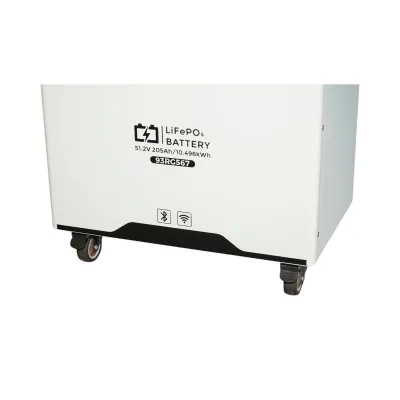 Baterie LiFePO4 10.496kWh, 51.2V, 205Ah cu BMS, Wi-Fi, Bluetooth, deep cycle, display LCD Bourget - imagine 13