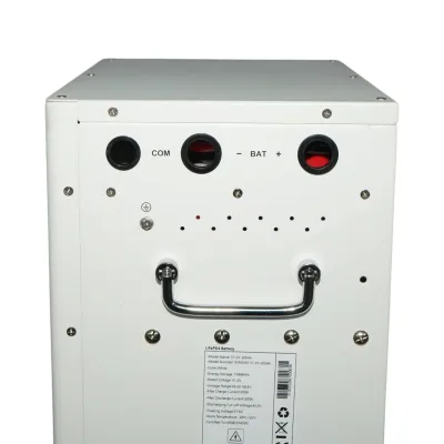 Baterie LiFePO4 10.496kWh, 51.2V, 205Ah cu BMS, Wi-Fi, Bluetooth, deep cycle, display LCD Bourget - imagine 10