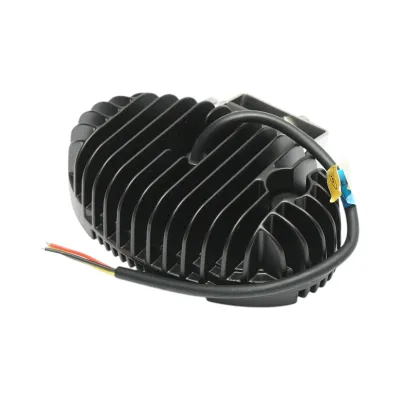 Proiector oval LED cu DRL 9-36V, 20W alb-galben, carcasa aluminiu 140x90x45mm IP68 Breckner Germany - imagine 5
