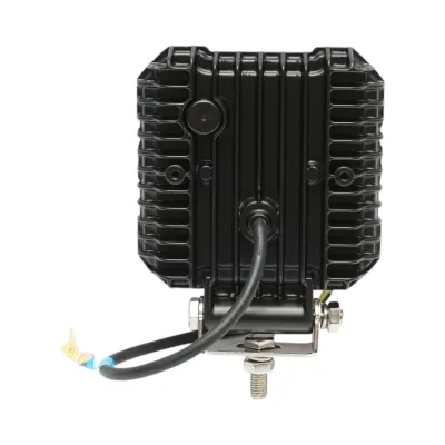 Proiector patrat LED cu DRL 9-36V, 20W alb-galben, carcasa aluminiu 103x105x33mm IP68 Breckner Germany - imagine 3