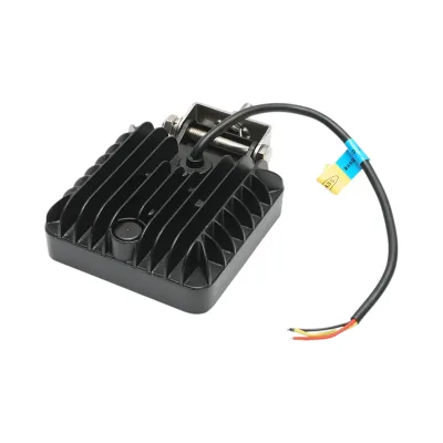 Proiector patrat LED cu DRL 9-36V, 14W alb-galben, carcasa aluminiu 103x103x40mm IP68 Breckner Germany - imagine 5