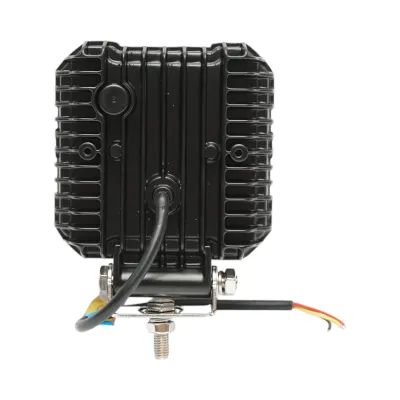 Proiector patrat LED cu DRL 9-36V, 22W alb-galben, carcasa aluminiu 107x107x33mm IP68 Breckner Germany - imagine 3