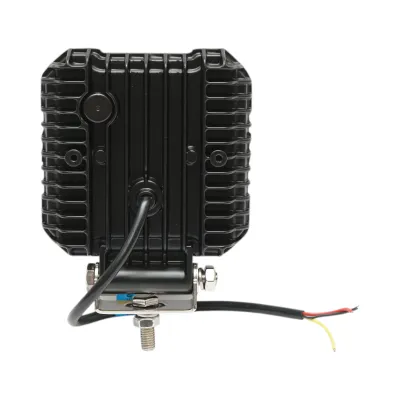 Proiector patrat LED cu DRL 9-36V, 19W alb-galben, carcasa aluminiu 108x108x33mm IP68 Breckner Germany - imagine 3