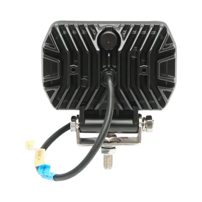 Proiector dreptunghiular LED cu DRL 9-36V, 28W alb-galben, carcasa aluminiu 112x75x45mm IP68 Breckner Germany - imagine 3