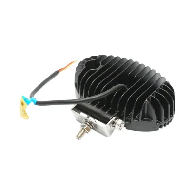 Proiector oval LED cu DRL 9-36V, 19W alb-galben, carcasa aluminiu 140x90x45mm IP68 Breckner Germany - imagine 5