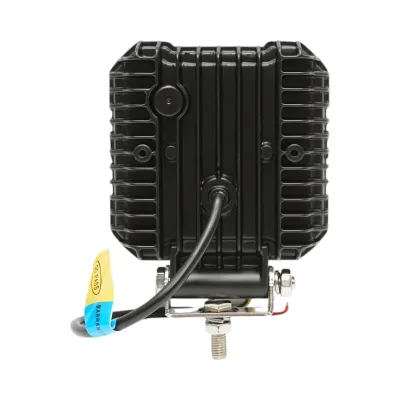 Proiector patrat LED cu DRL 9-36V, 18W alb-galben, carcasa aluminiu 108x108x35mm IP68 Breckner Germany - imagine 3
