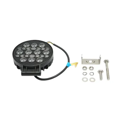 Proiector rotund LED cu DRL 9-36V, 16W alb-galben, carcasa aluminiu 108x108x40mm IP68 Breckner Germany - imagine 2