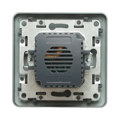 Variator de tensiune ventilator negru incastrat 500W, 220V, PC 80x80mm - imagine 3
