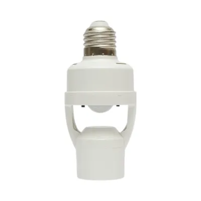 Dulie bec E27 cu senzor de miscare infrarosu 360 grade
