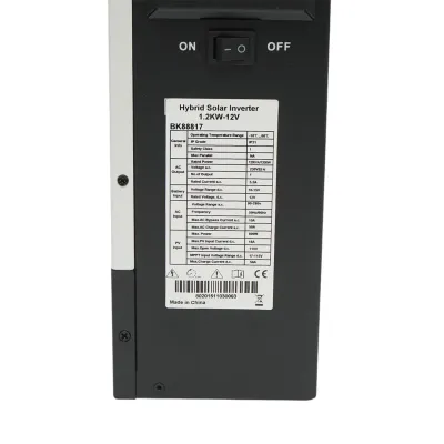 Invertor solar hibrid 1.2kW, 12V, MPPT 50A, monofazic, OFF-GRID Breckner Germany - imagine 4