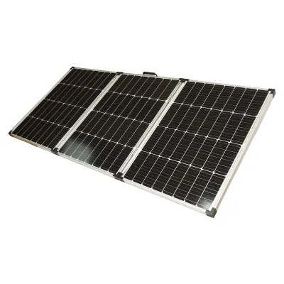 Panou solar 240W portabil fotovoltaic monocristalin tip valiza cu regulator tensiune 12/24V, 20Ah 2xUSB Breckner Germany - imagine 3