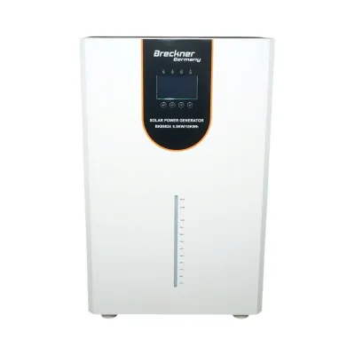 Sistem solar fotovoltaic All-in-One cu invertor hibrid 6.5kW, 48V OFF GRID monofazic, baterie integrata 10kWh LiFePO4 51.2V 200Ah, modul Wi-Fi inclus Breckner Germany - imagine 2