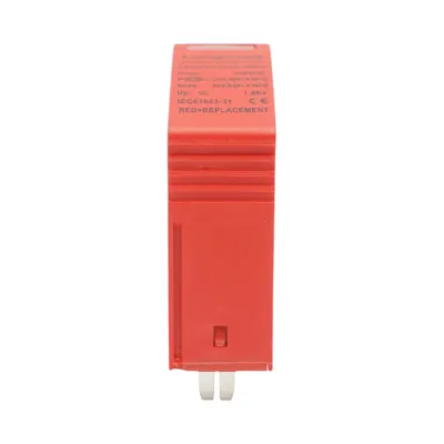 Set 2 cartuse descarcator supratensiune sisteme fotovoltaice DC tip C 500VDC 2P 40kA LRSPD2-DC5-40KA Longroad - imagine 6