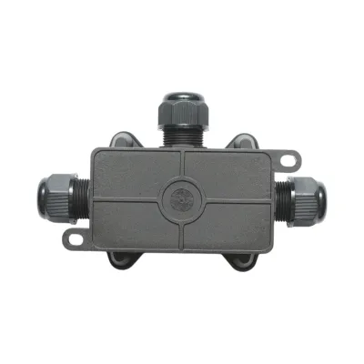 Doza derivatie etansa cu presetupe 41A, 450V AC, 3 intrari 3-10mm IP68 Longroad - imagine 6