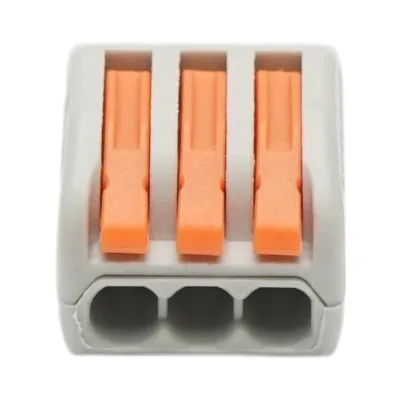 Conector rapid cablu electric 3P, 0.08-4mm, 32A, 250V Longroad - imagine 4