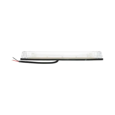 Lampa pozitie cabina camion LED 24V alba 6 LED-uri 240x26x25mm Breckner Germany - imagine 4