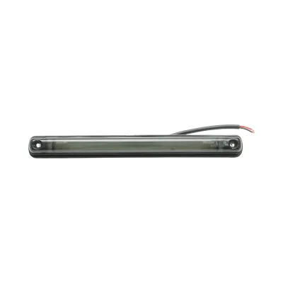 Lampa pozitie cabina camion LED 24V rosu fumuriu 6 LED-uri 240x26x25mm Breckner Germany