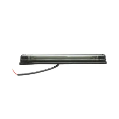 Lampa pozitie cabina camion LED 24V rosu fumuriu 6 LED-uri 240x26x25mm Breckner Germany - imagine 4