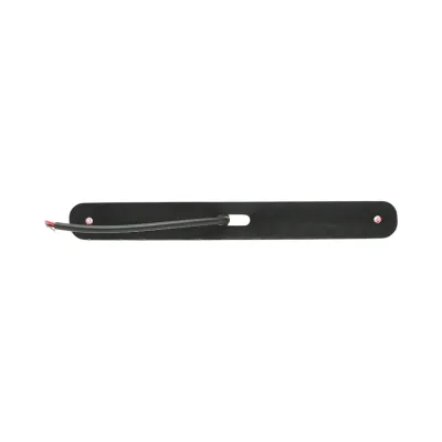 Lampa gabarit laterala LED slim 12-24V rosie 16 LED-uri 235x26.5x21mm Breckner Germany - imagine 5