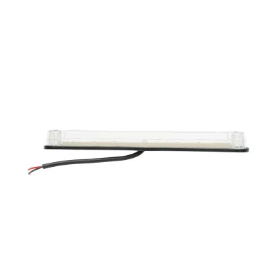 Lampa gabarit laterala LED slim 12-24V alba 16 LED-uri 235x26.5x21mm Breckner Germany - imagine 4