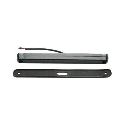 Lampa gabarit laterala LED slim 12-24V rosu fumuriu 16 LED-uri 235x26.5x21mm Breckner Germany - imagine 2
