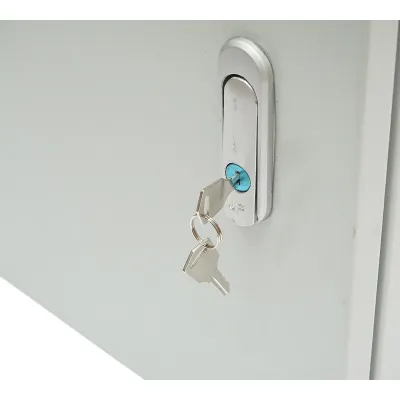 Tablou electric metalic exterior cu contrapanou 400x300x150mm IP65 Longroad - imagine 6