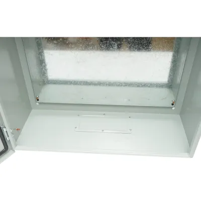 Tablou electric metalic exterior cu contrapanou 600x600x250mm IP65 Longroad - imagine 7