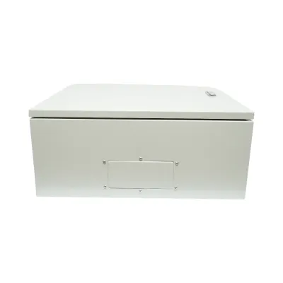 Tablou electric metalic exterior cu contrapanou 600x600x250mm IP65 Longroad - imagine 5