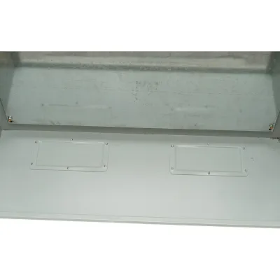 Tablou electric metalic exterior cu contrapanou 1200x800x300mm IP65 Longroad - imagine 7