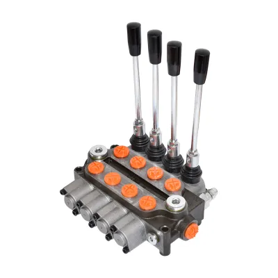 Distribuitor hidraulic 4 manete Breckner Germany - imagine 2