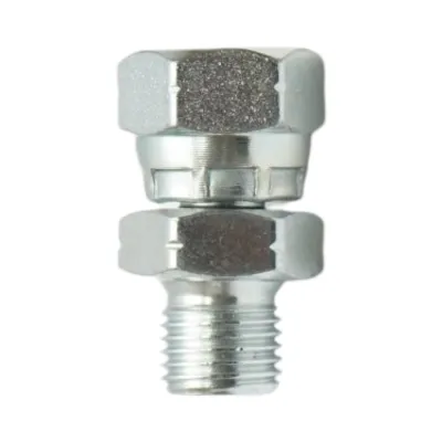 Adaptor armatura drept DKR-AGJ 1/4 filet exterior - filet interior - imagine 2