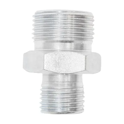 Adaptor drept reductie armatura M22x1.5L - M16x1.5 filet exterior - imagine 2
