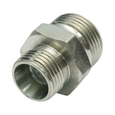 Adaptor drept reductie armatura M22x1.5L - M18x1.5 filet exterior - imagine 2