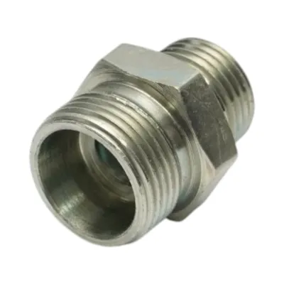 Adaptor drept reductie armatura M22x1.5L - M18x1.5 filet exterior - imagine 4