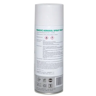 Spray vopsea Magic alb boreal - nova 450 ml - imagine 3