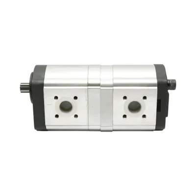 Pompa hidraulica dubla PRD 22-3184D cu caneluri UTB U-650 productie incepand cu anul 2000 Breckner Germany - imagine 3