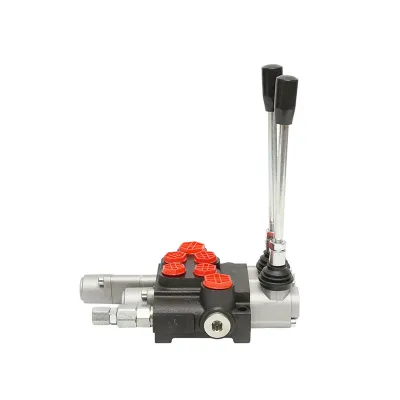 Distribuitor hidraulic cu 2 manete 1 flotant 40L/min - imagine 2